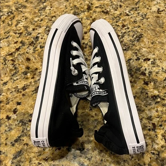 Converse Classic Black and White Sneakers - Picture 7 of 7